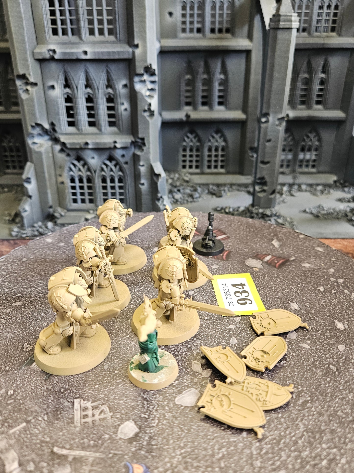 * 5x Deathwing Terminator Squad #934 Dark Angels Space Marines Warhammer 40k