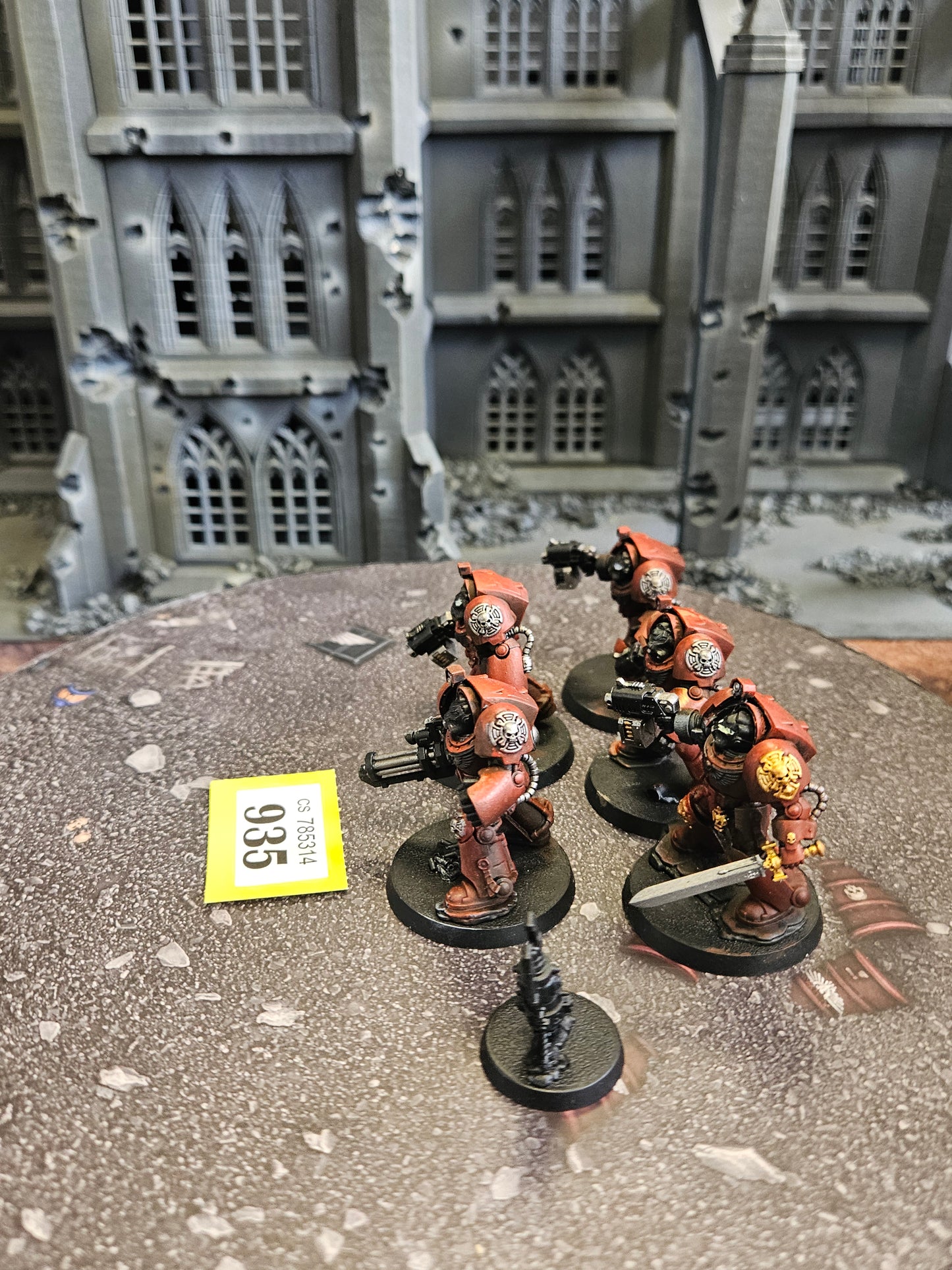 * 5x Primaris Terminator Squad #935 Space Marines Warhammer 40k
