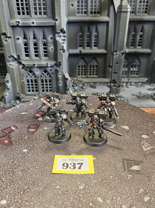 * 5x Death Company With Jetpacks OOP Blood Angels #937 Space Marines Warhammer 40k