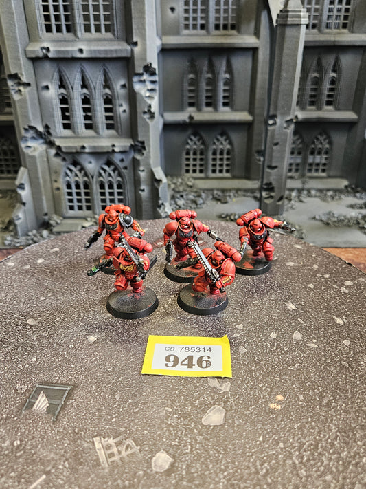 5x Primaris Assault Intercessors #946 Space Marines Warhammer 40k