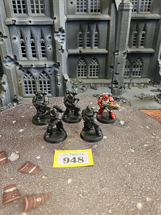 * 5x Primaris Infernus Marines #948 Space Marines Warhammer 40k