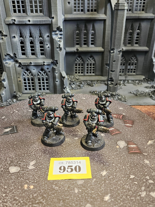 * 5x Primaris Infernus Marines #950 Space Marines Warhammer 40k