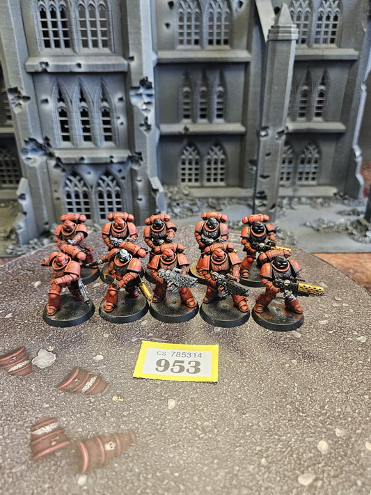 10x Primaris Infernus Marines #953 Space Marines Warhammer 40k