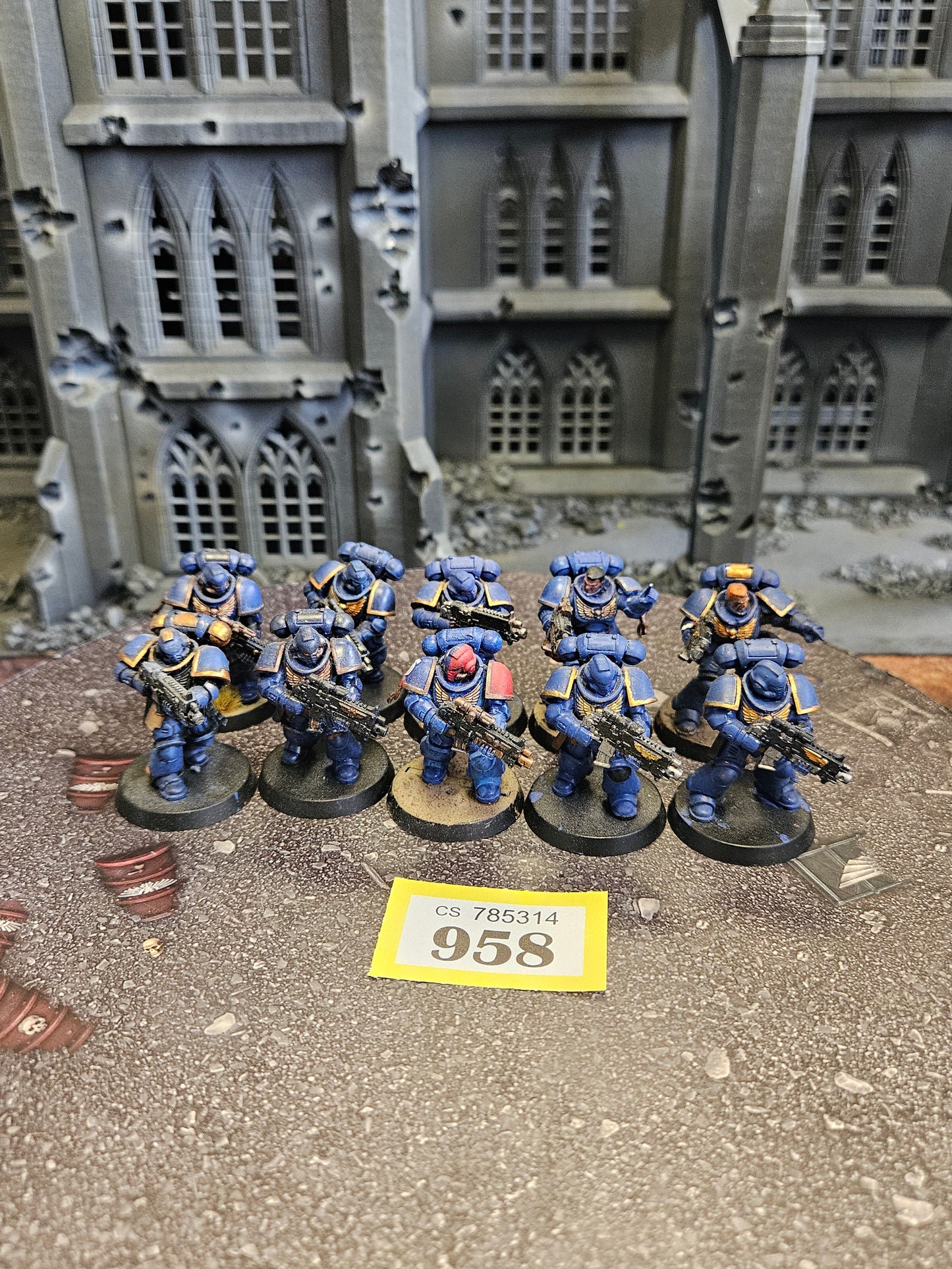 10x Primaris Intercessors #958 Space Marines Warhammer 40k