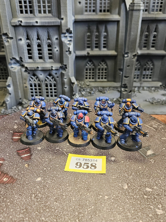 10x Primaris Intercessors #958 Space Marines Warhammer 40k