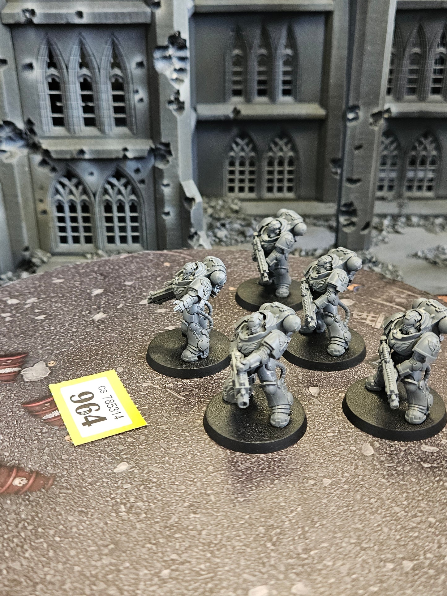 5x Primaris Heavy intercessors #964 Space Marines Warhammer 40k