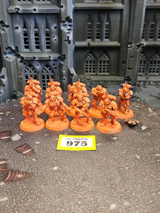 * 9x Primaris Infiltrators #975 Space Marines Warhammer 40k