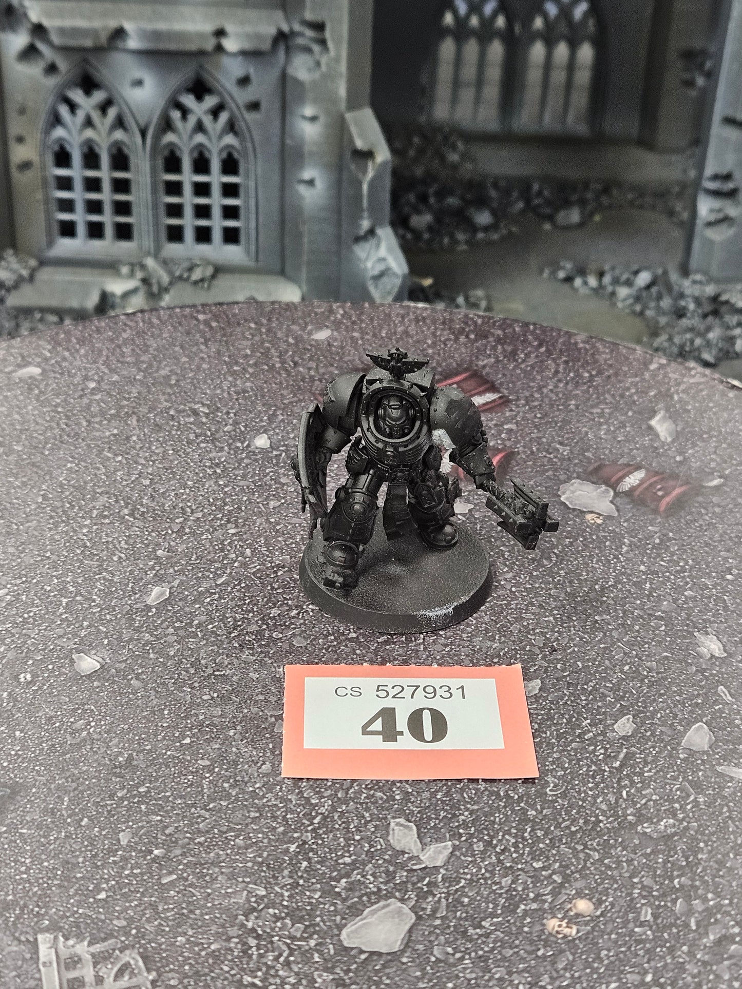 Chaplain in Terminator Armour #40 Space Marines Warhammer 40k