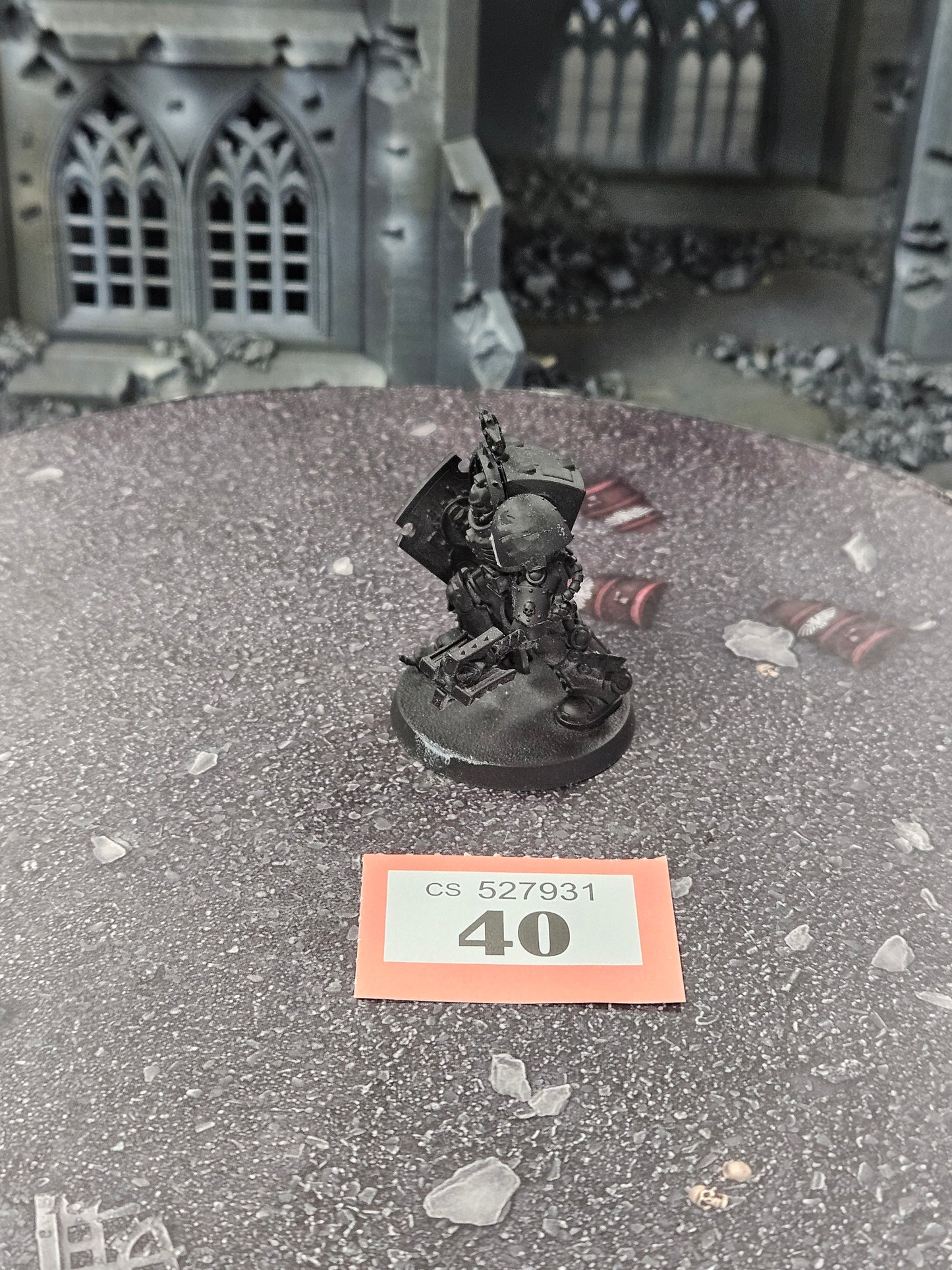 Chaplain in Terminator Armour #40 Space Marines Warhammer 40k