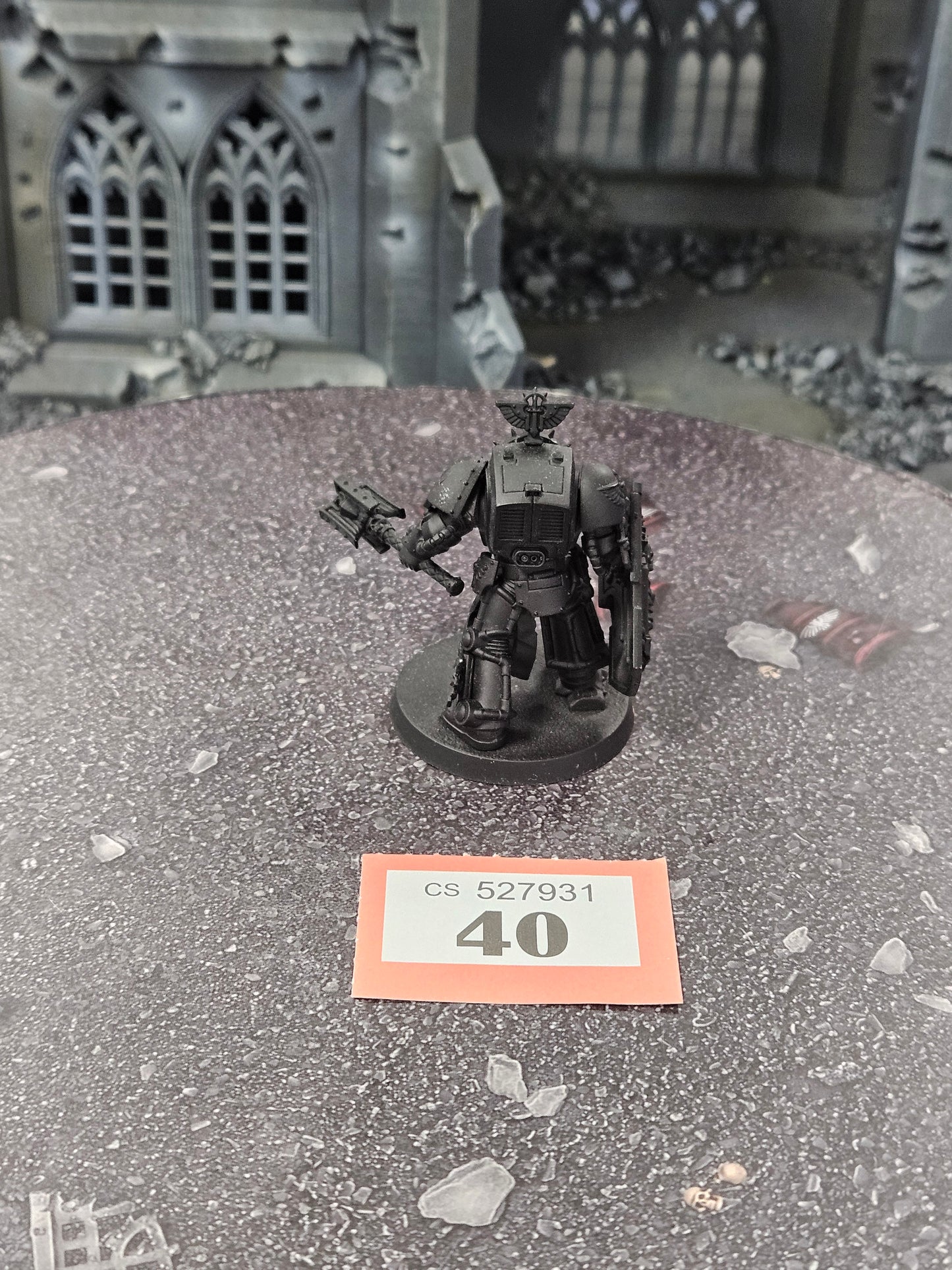 Chaplain in Terminator Armour #40 Space Marines Warhammer 40k