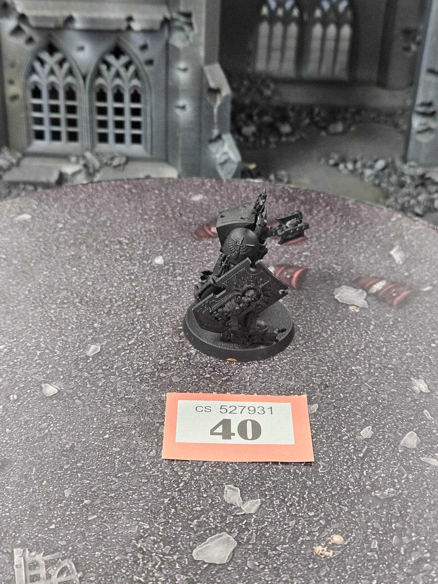 Chaplain in Terminator Armour #40 Space Marines Warhammer 40k