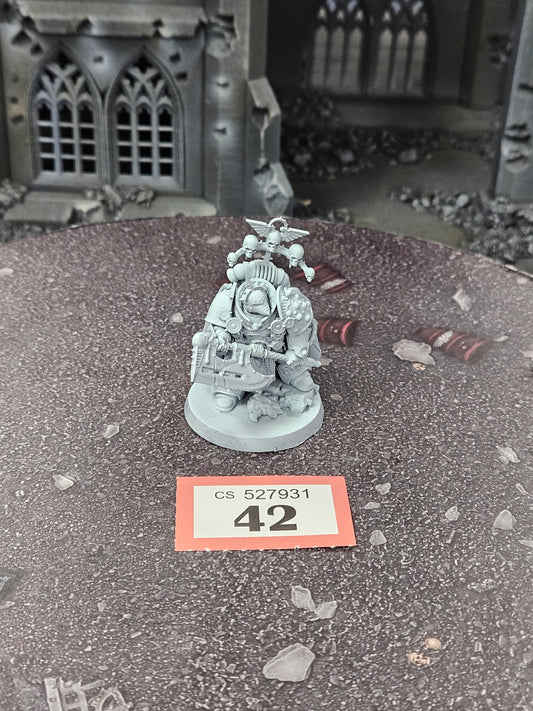 Legion Praetor with Power Axe #42 Space Marines Warhammer 40k 30k