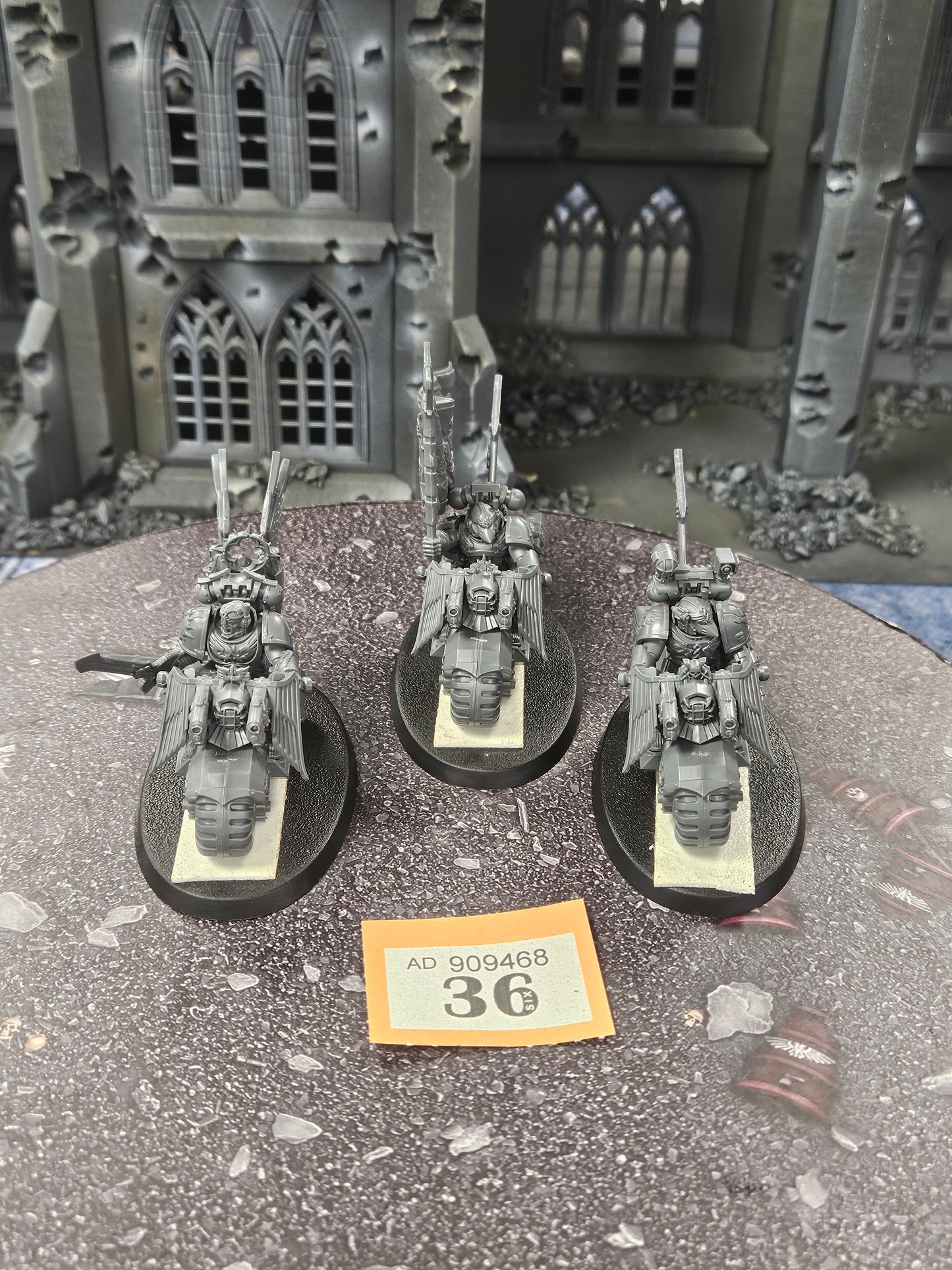3x Ravenwing Knights #36 Dark Angels Space Marines Warhammer 40k