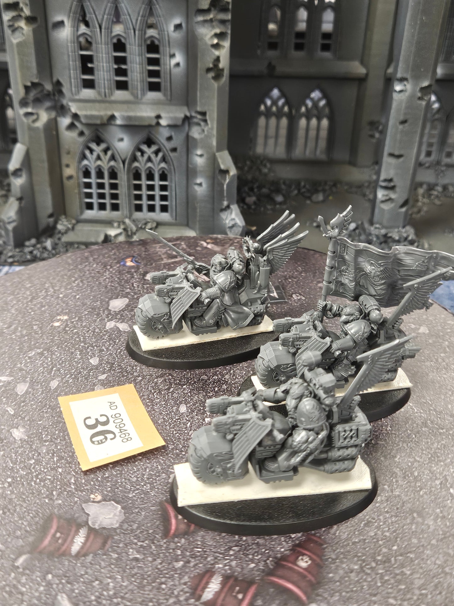 3x Ravenwing Knights #36 Dark Angels Space Marines Warhammer 40k
