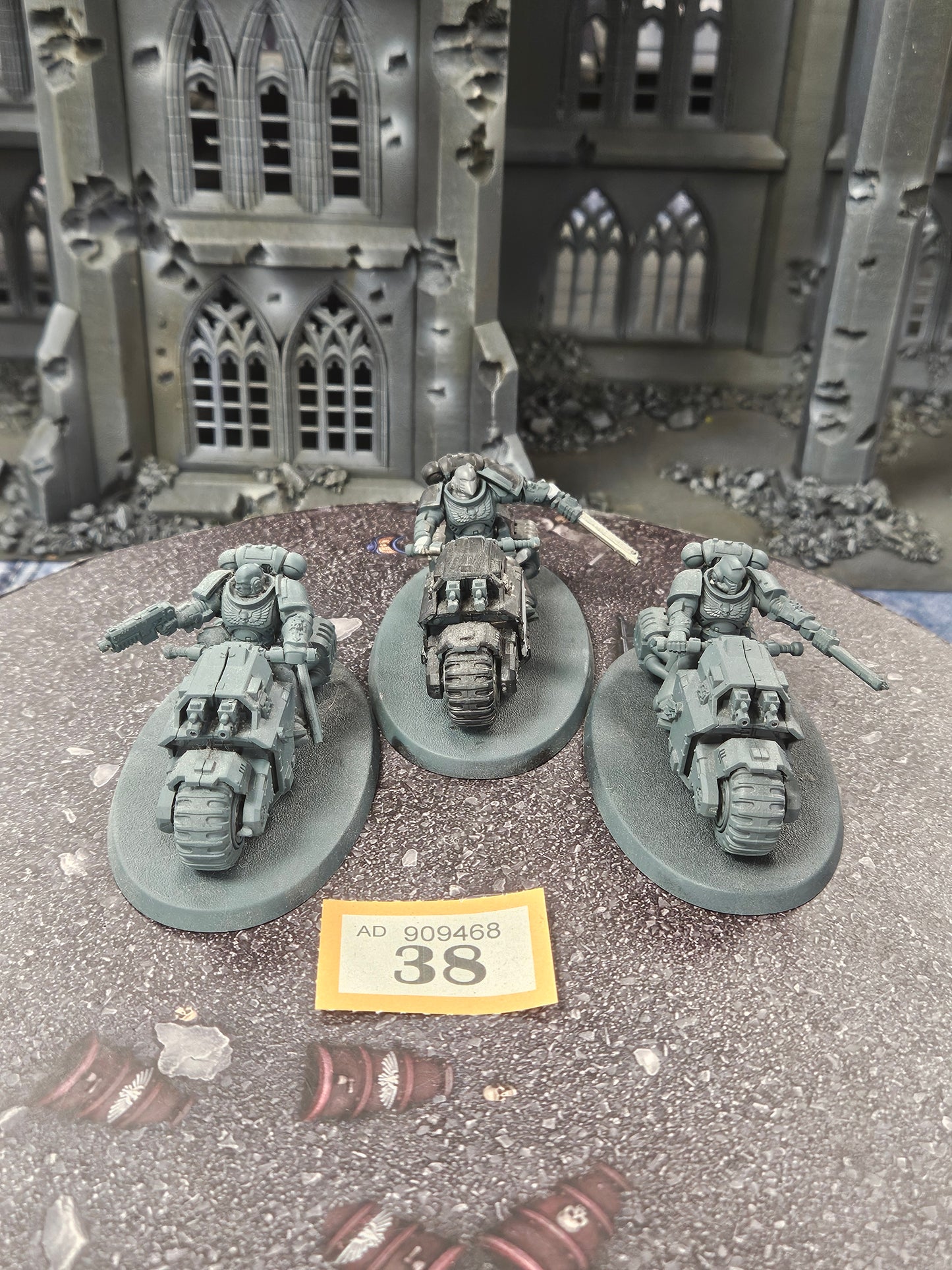 3x Primaris Outriders #38 Space Marines Warhammer 40k