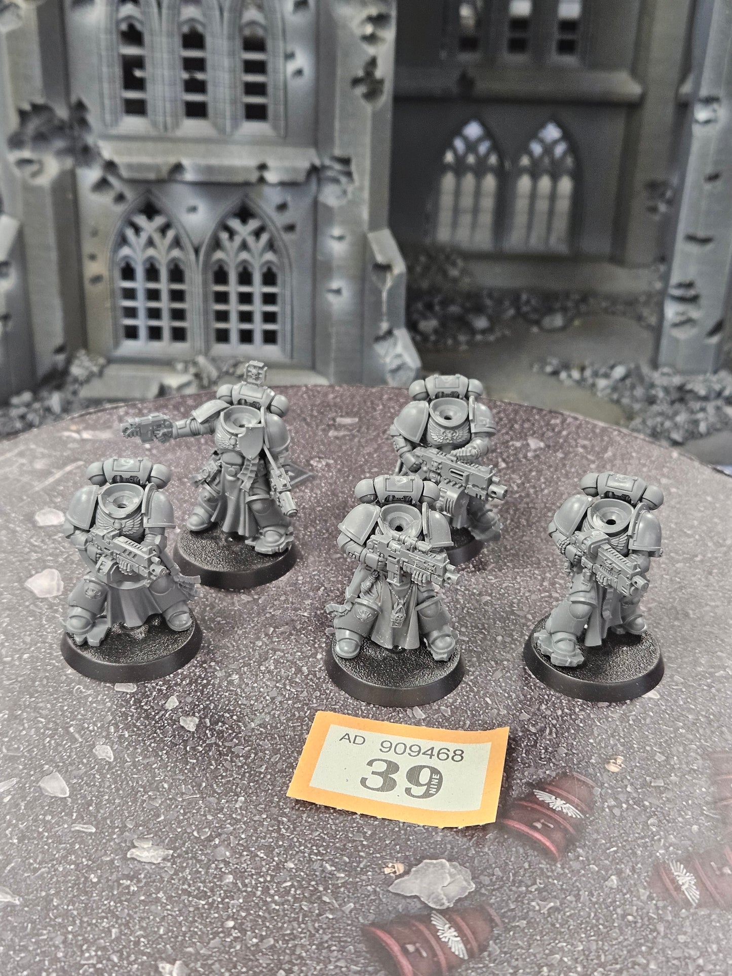 5x Sternguard  No Heads #39 Space Marines Warhammer 40k