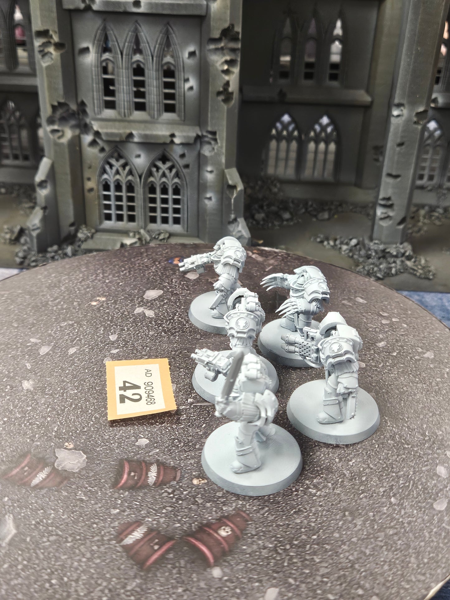 * 5x Cataphractii Terminators #42 Space Marines Warhammer 40k 30k