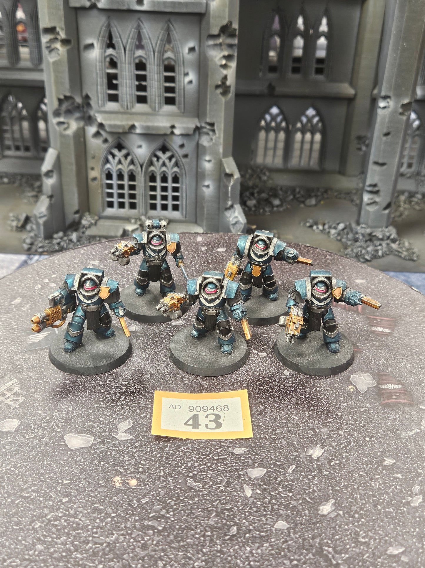 * 5x Cataphractii Terminators #43 Space Marines Warhammer 40k 30k