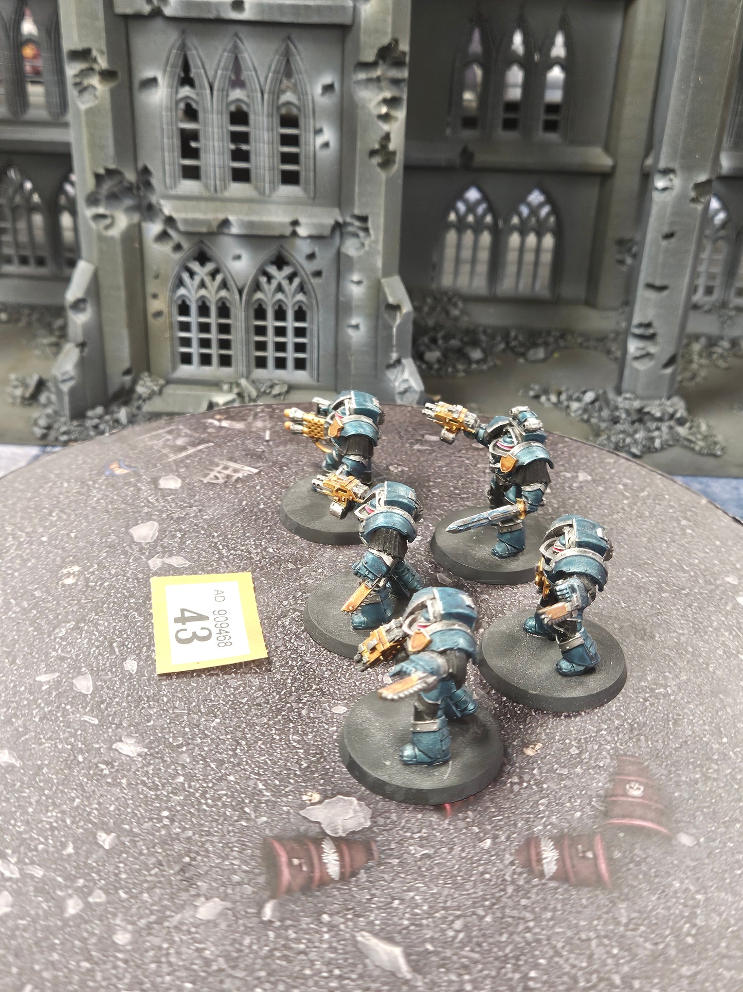 * 5x Cataphractii Terminators #43 Space Marines Warhammer 40k 30k