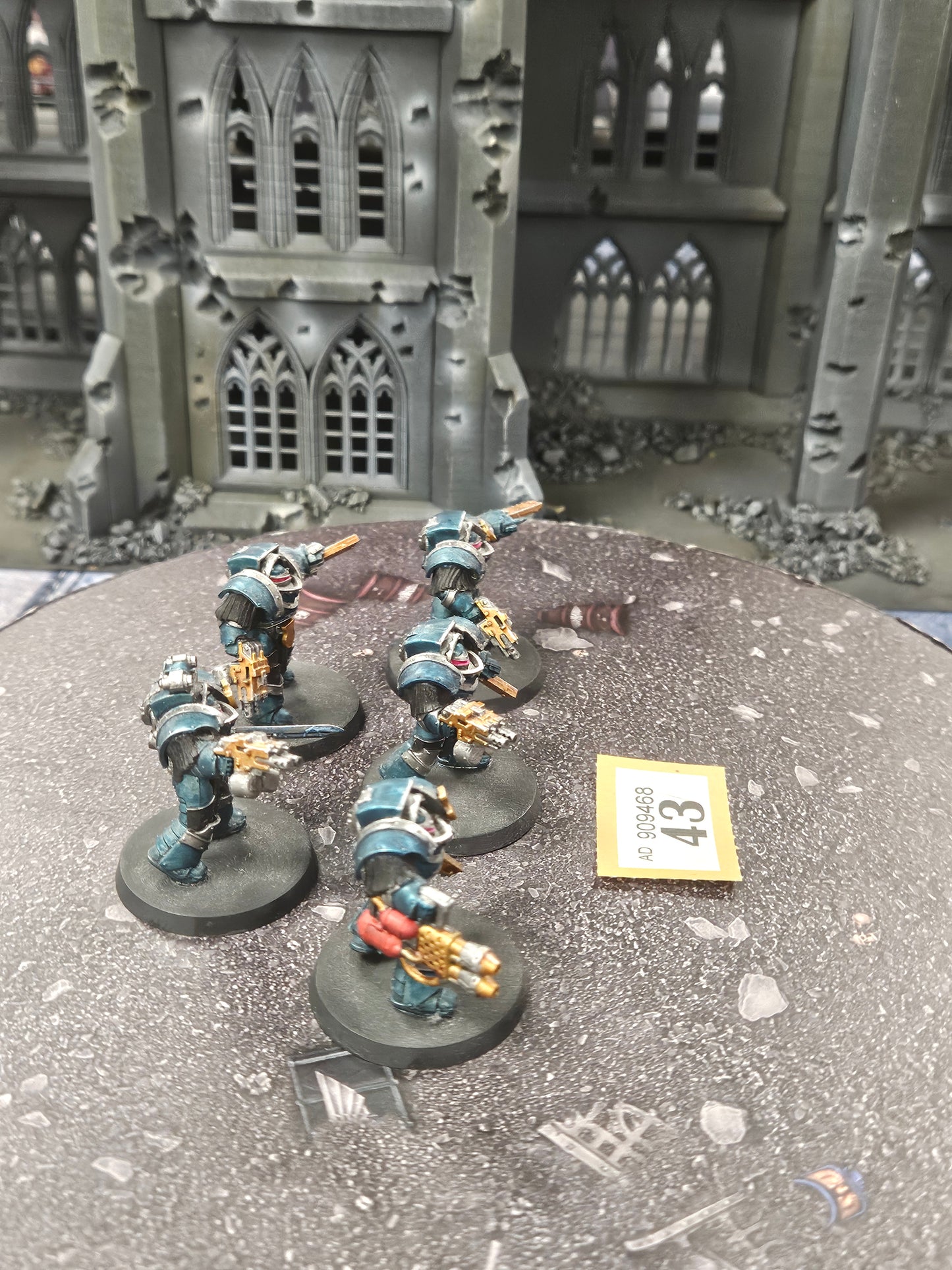 * 5x Cataphractii Terminators #43 Space Marines Warhammer 40k 30k