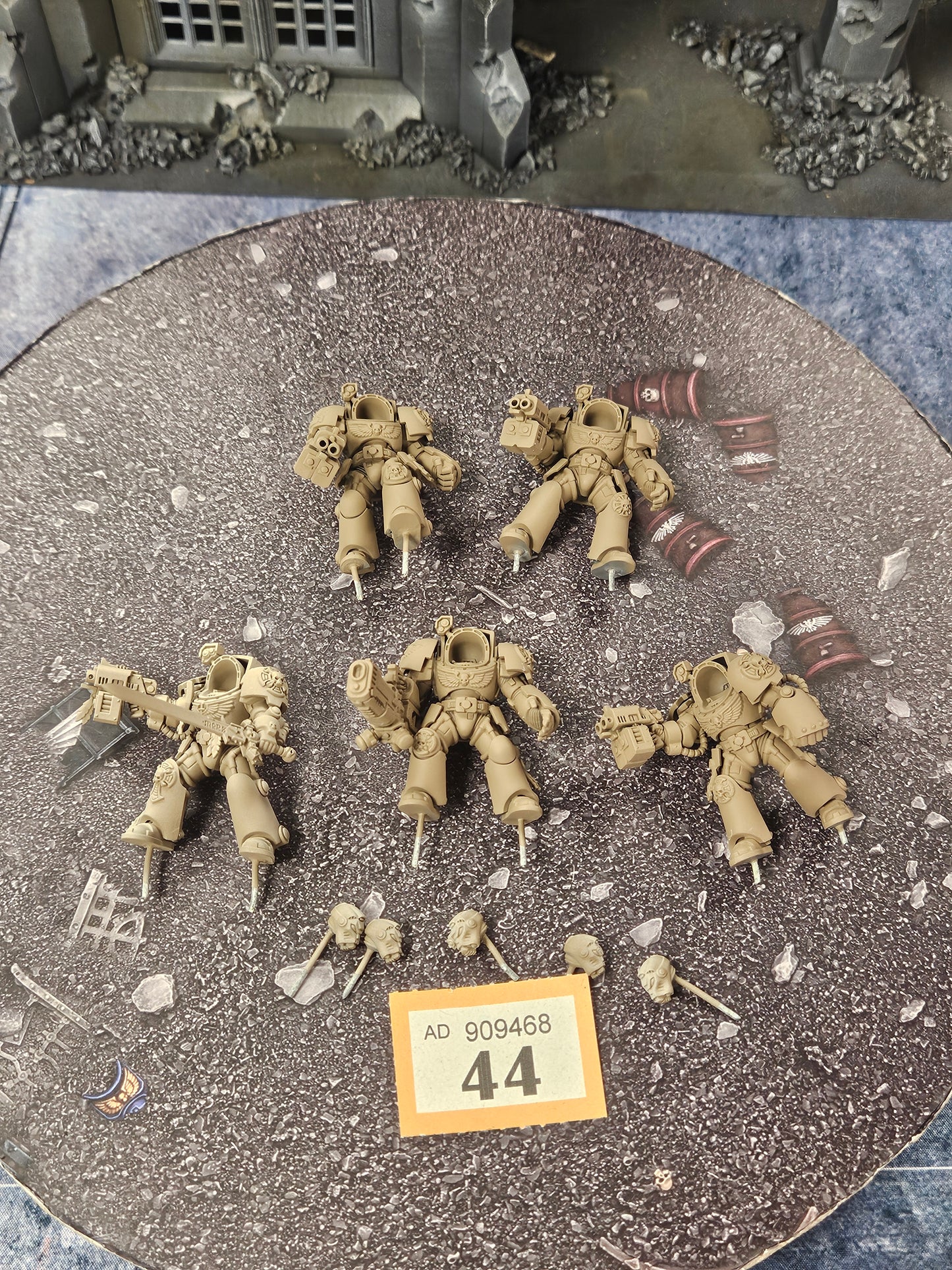 5x Primaris Terminators #44 Space Marines Warhammer 40k