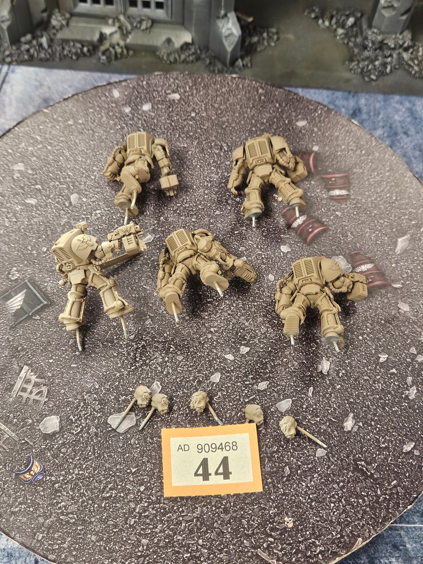 5x Primaris Terminators #44 Space Marines Warhammer 40k