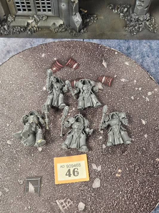 5x Deathwing Terminators Bodies #46 Dark Angels Space Marines Warhammer 40k