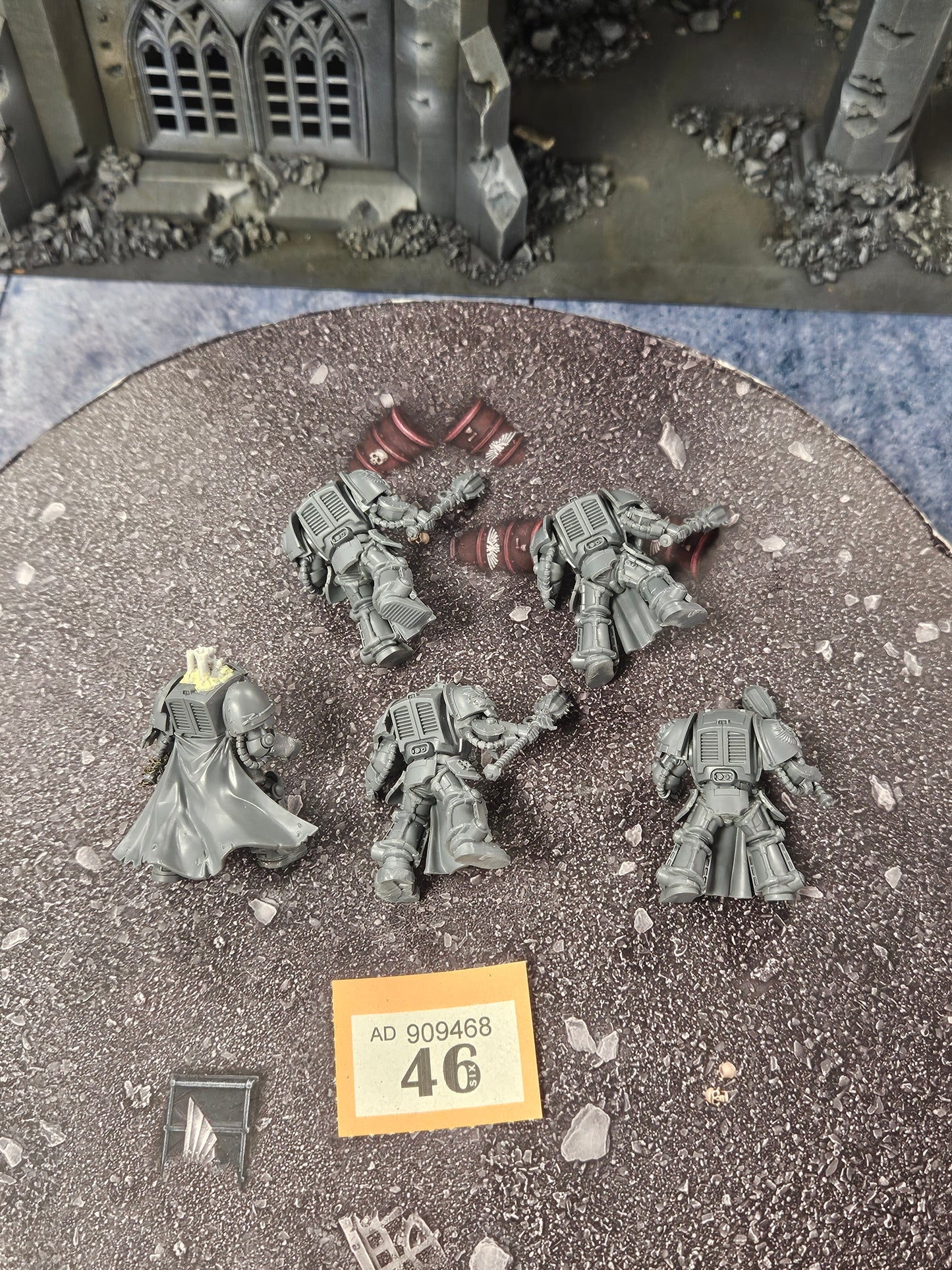 5x Deathwing Terminators Bodies #46 Dark Angels Space Marines Warhammer 40k