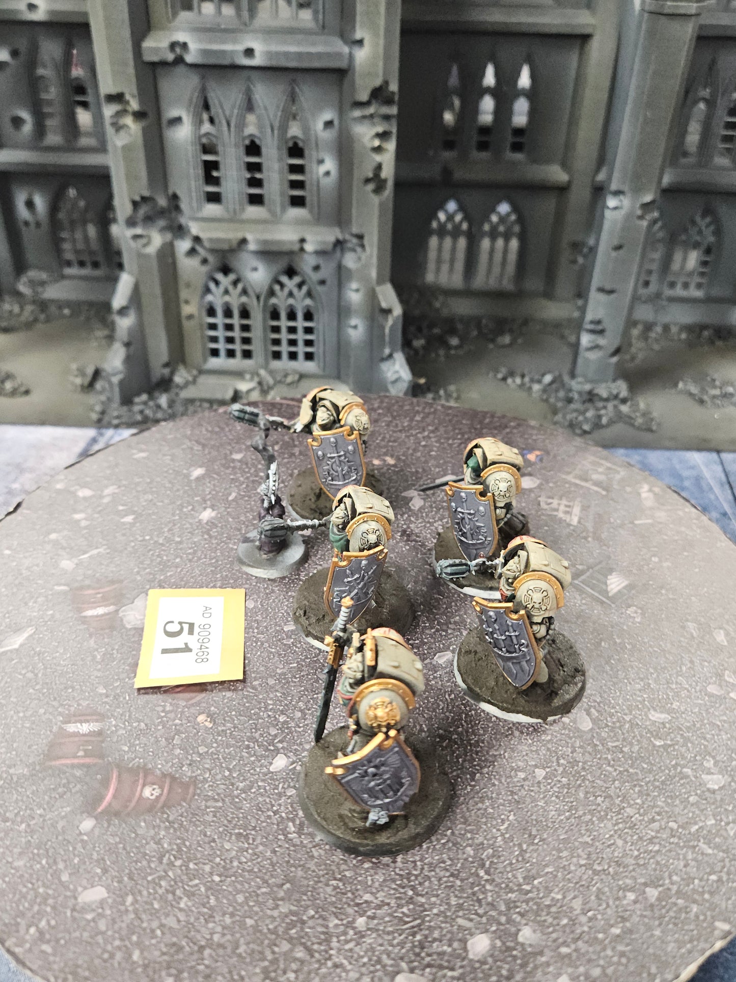 5x Deathwing Terminators Dark Angels #51 Space Marines Warhammer 40k