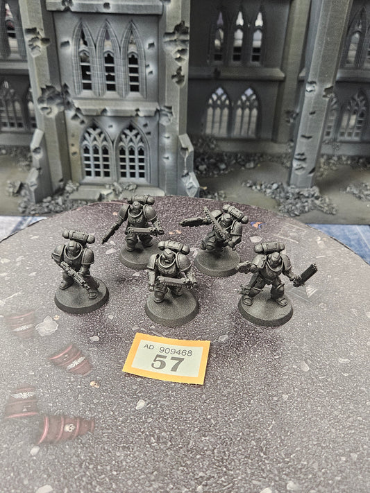5x Primaris Assault Intercessors #57 Space Marines Warhammer 40k