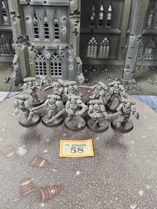 10x Primaris Assault Intercessors #58 Space Marines Warhammer 40k