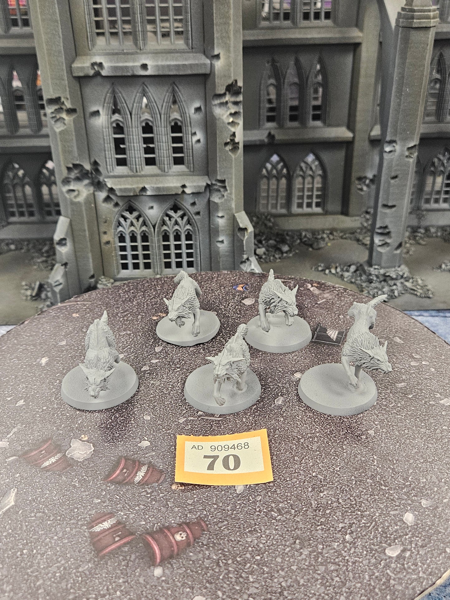 5x Fenrisian Wolves #70 Space Wolves Space Marines Warhammer 40k