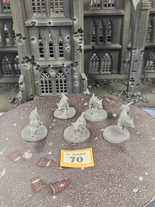 5x Fenrisian Wolves #70 Space Wolves Space Marines Warhammer 40k