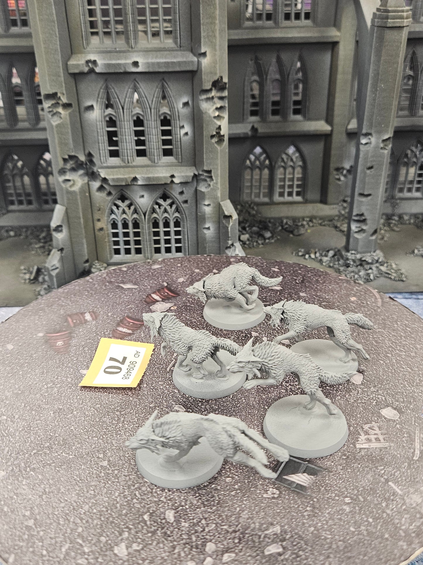 5x Fenrisian Wolves #70 Space Wolves Space Marines Warhammer 40k