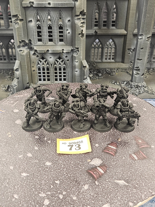10x Scout Squad Kill Team #73 Space Marines Warhammer 40k