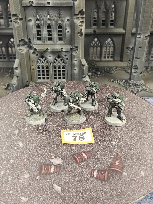 5x Primaris Infiltrators #78 Space Marines Warhammer 40k