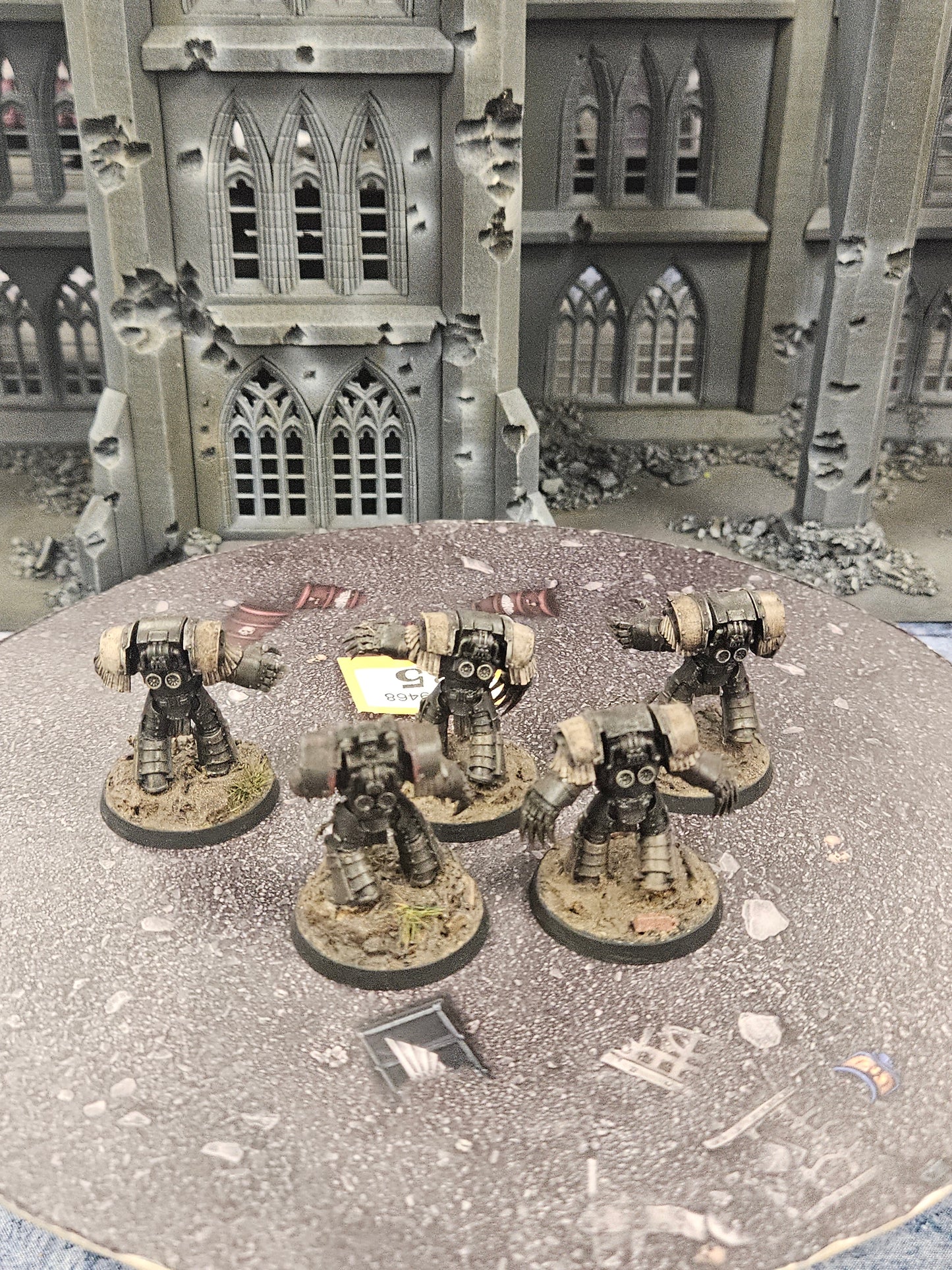 5x Cataphractii Terminators #85 Space Marines Warhammer 40k 30k