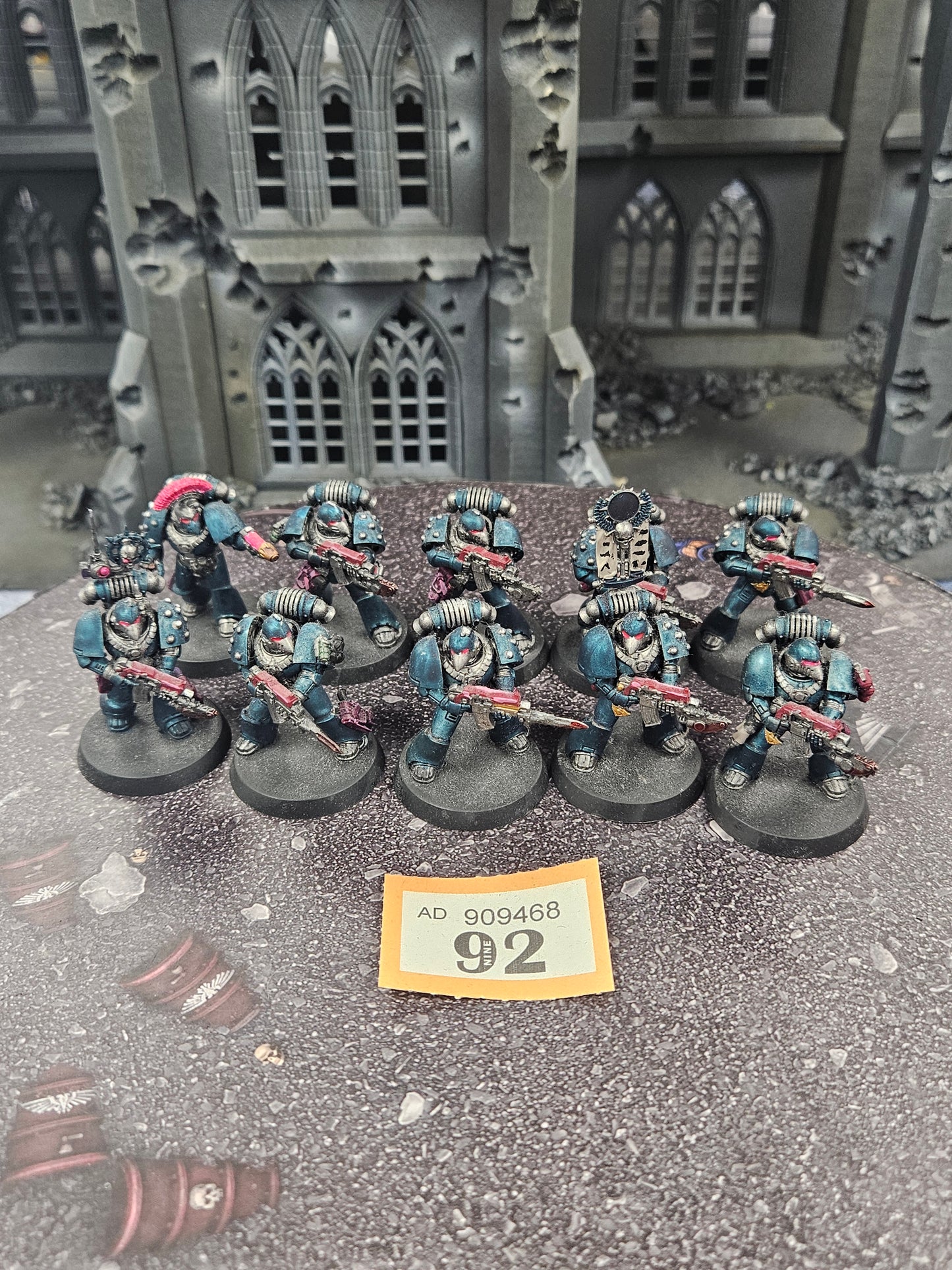10x MKIV Tactical Marines #92 Space Marines Warhammer 40k 30k