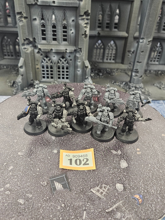 * 10x Deathwatch Veterans #102 Space Marines Warhammer 40k