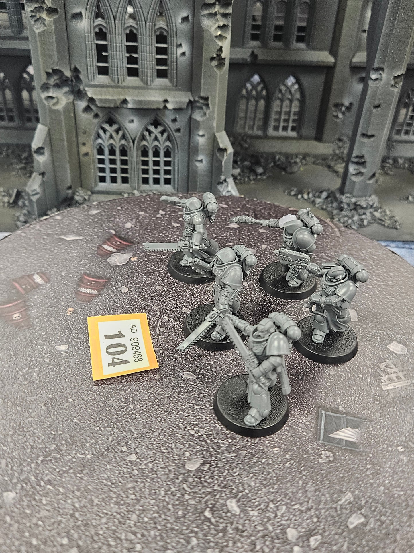5x Primaris Assault Intercessors Dark Angels #104 Space Marines Warhammer 40k
