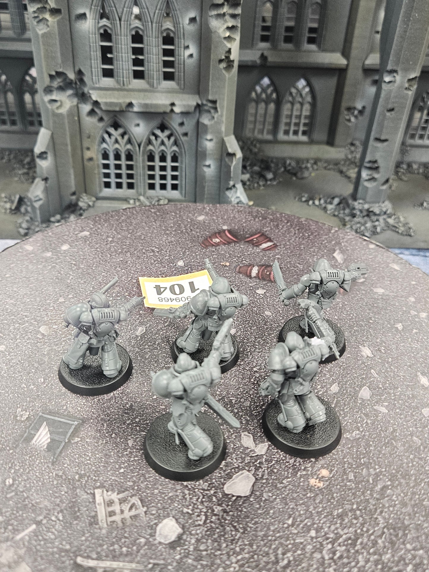 5x Primaris Assault Intercessors Dark Angels #104 Space Marines Warhammer 40k