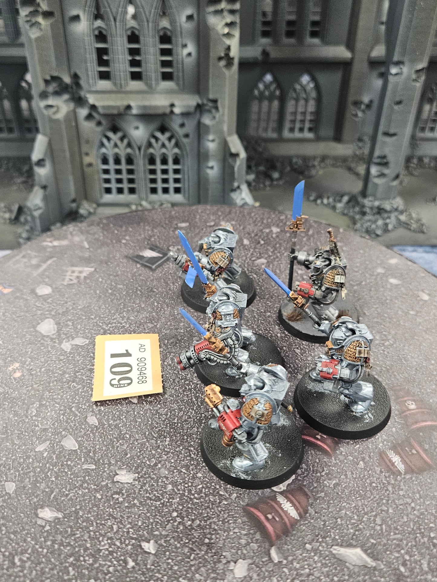 5x Grey Knights Terminators Squad #109 Space Marines Warhammer 40k