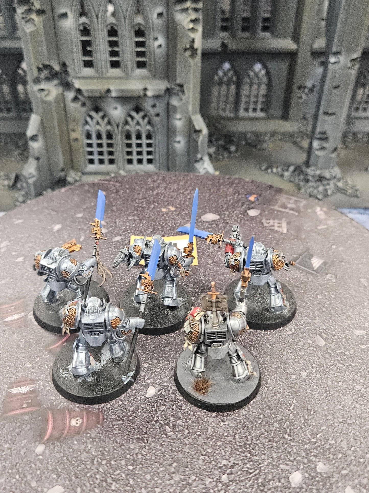 5x Grey Knights Terminators Squad #109 Space Marines Warhammer 40k