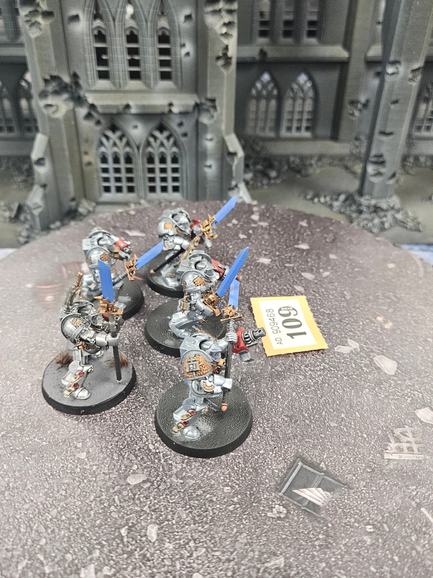 5x Grey Knights Terminators Squad #109 Space Marines Warhammer 40k