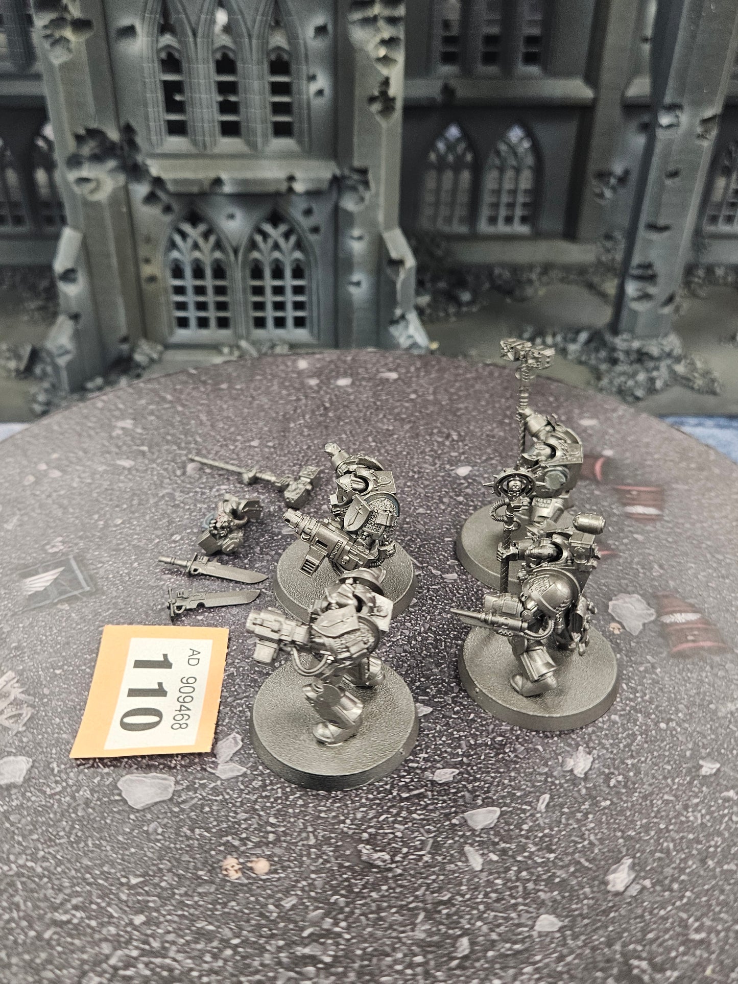4x Grey Knights Terminators Squad #110 Space Marines Warhammer 40k