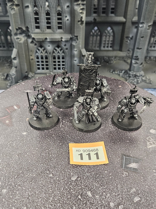 * 5x Grey Knights Termiantor Squad #111 Space Marines Warhammer 40k