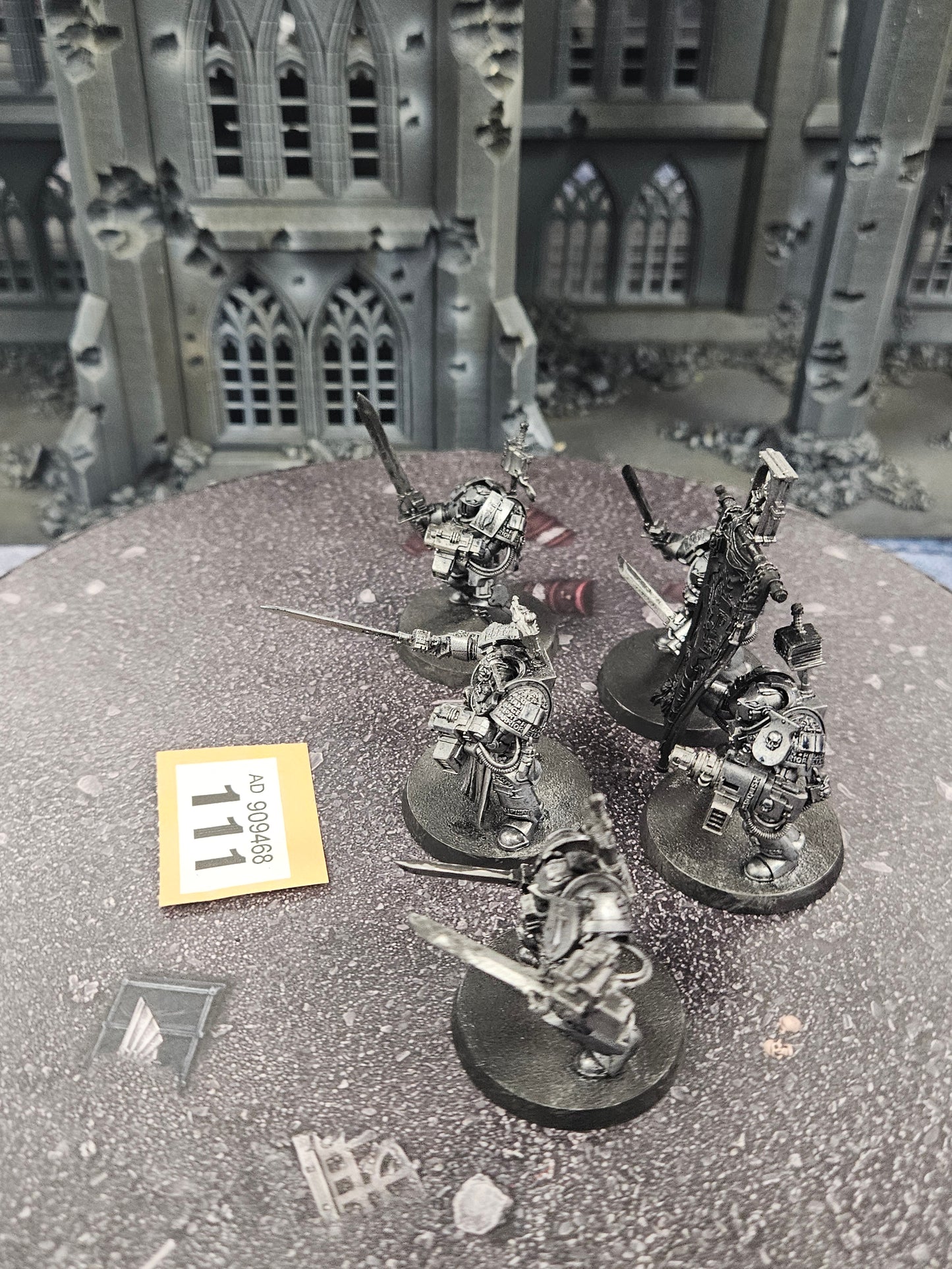 5x Grey Knights Termiantor Squad #111 Space Marines Warhammer 40k