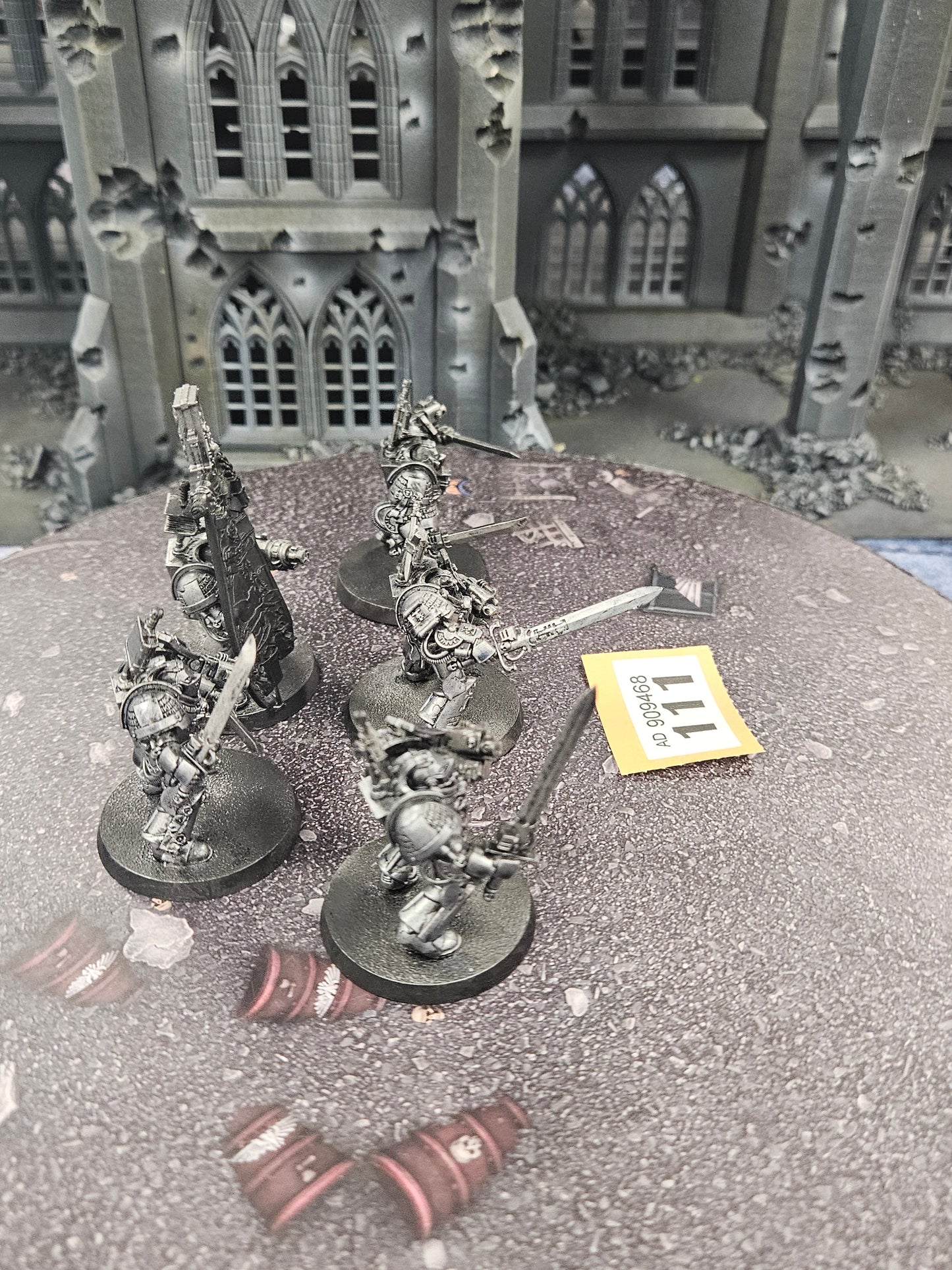 5x Grey Knights Termiantor Squad #111 Space Marines Warhammer 40k
