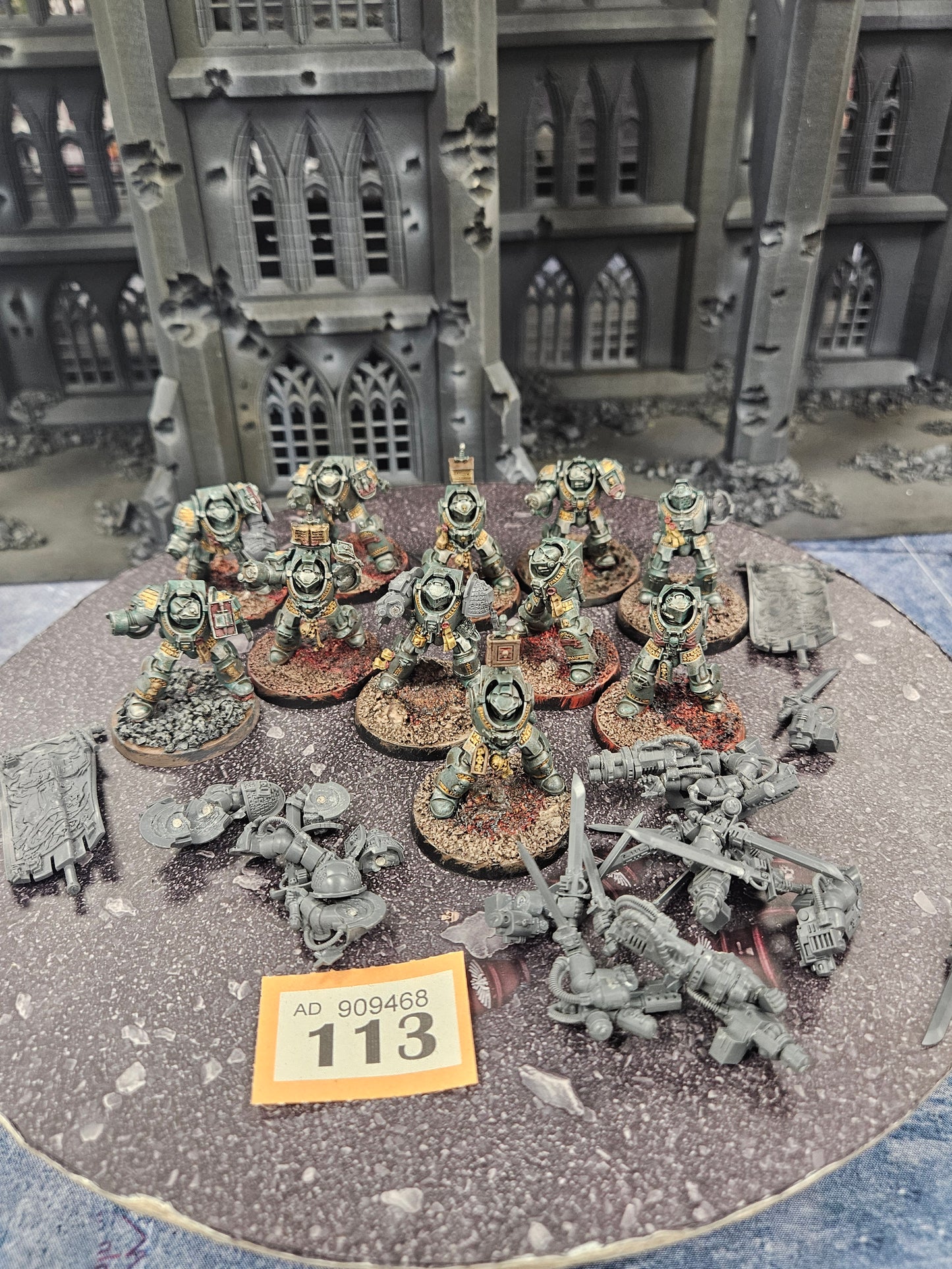 11x Grey Knights Termiantor Squad #113 Space Marines Warhammer 40k