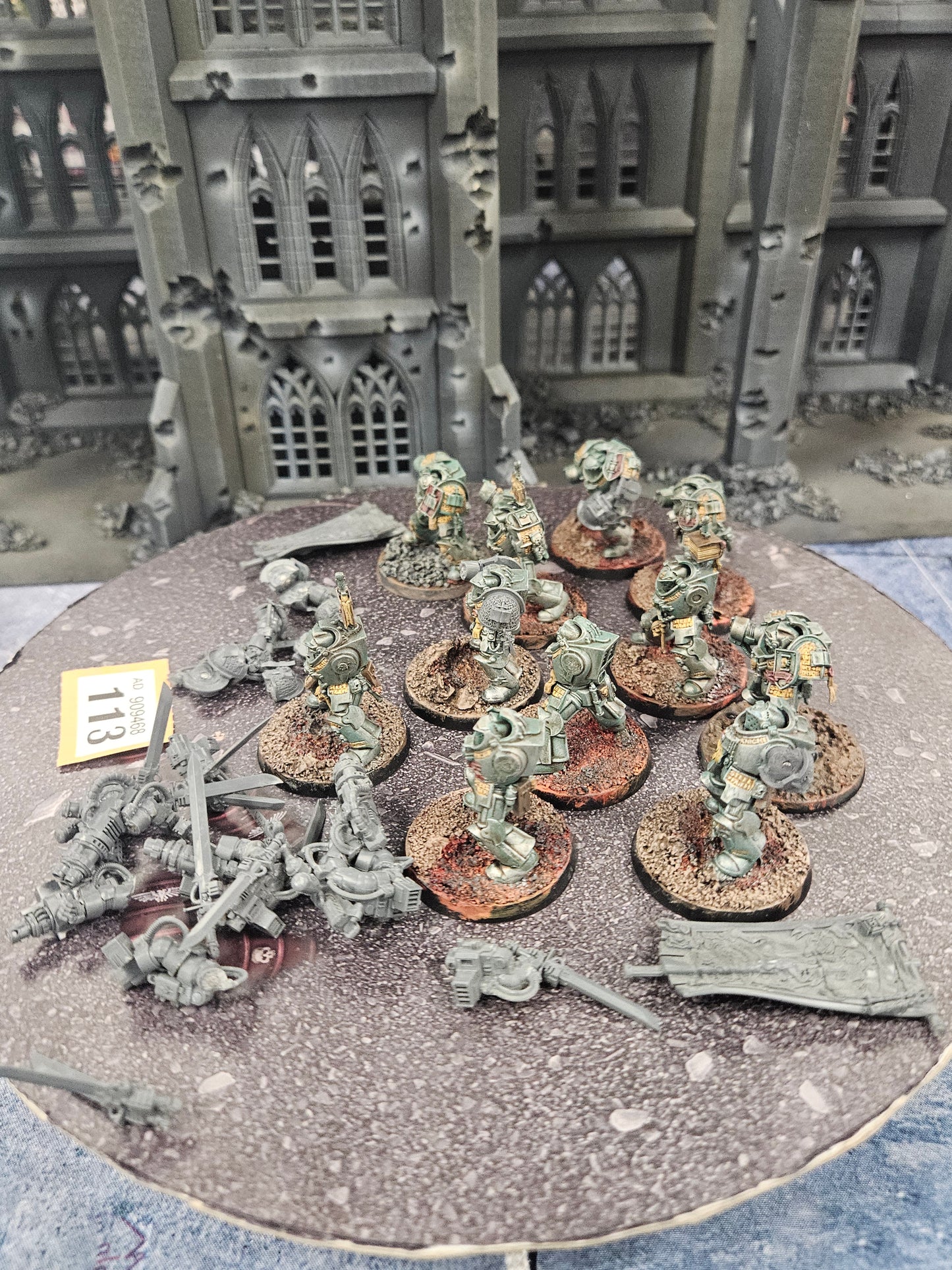 11x Grey Knights Termiantor Squad #113 Space Marines Warhammer 40k